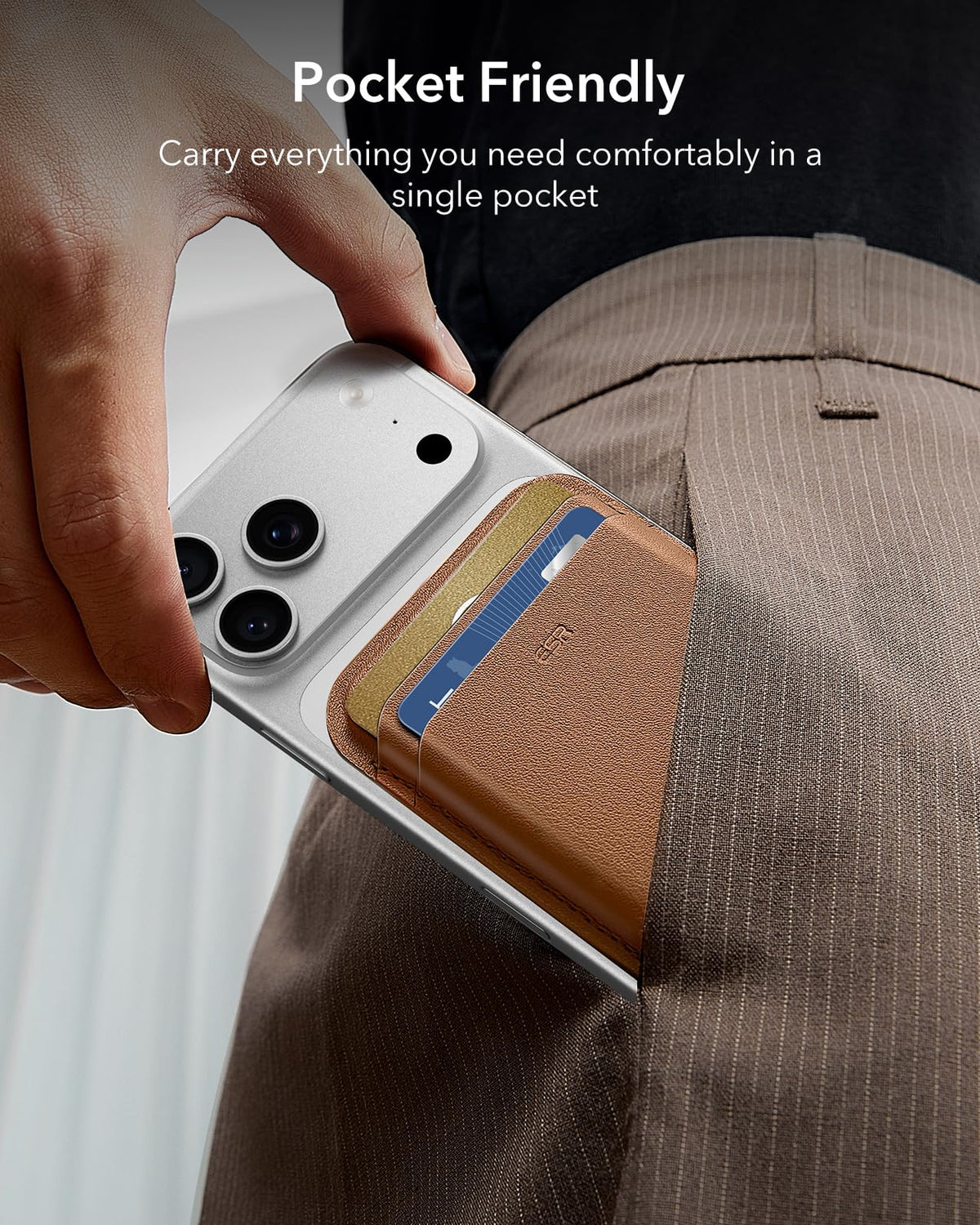 ESR for MagSafe Wallet, 5 Card Holder for Phone Case, RFID Blocking