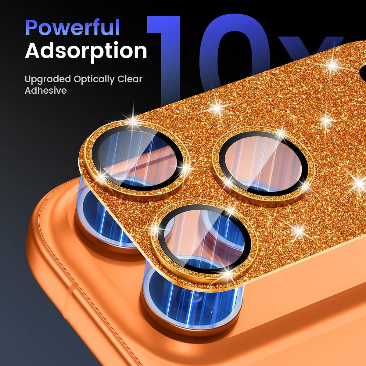 Tensea for iPhone 15 Pro Max/iPhone 15 Pro Camera Lens Protector