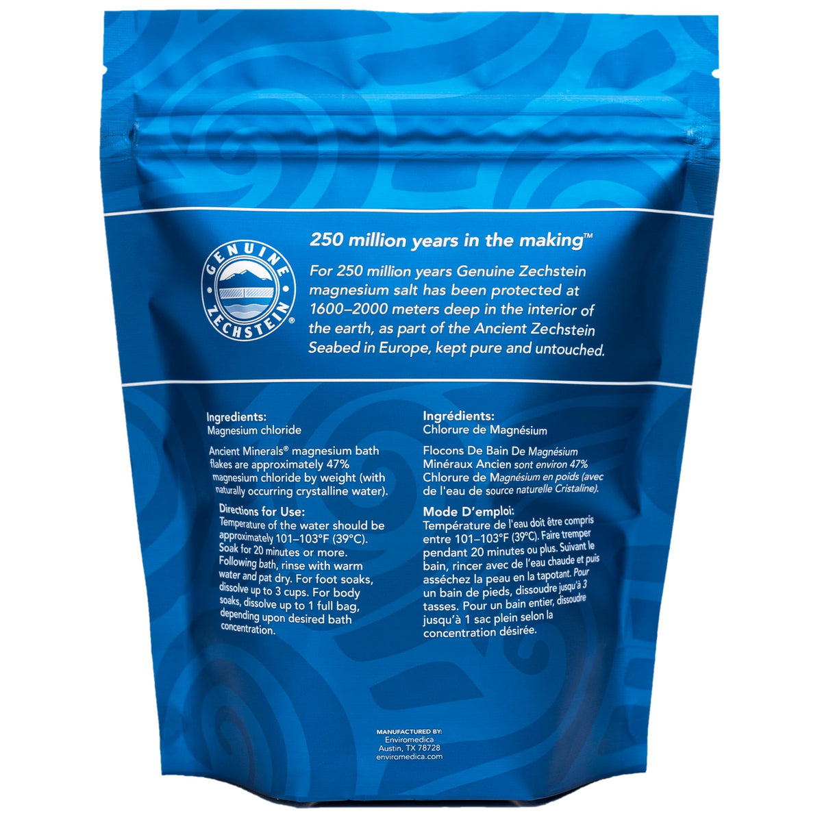 Ancient Minerals Magnesium Bath Flakes - Bathing Alternative to Epsom Salt - Soak in Natural Salts - High-Absorption Efficiency for Relaxation, Wellness & Muscle Relief (4 .4 lb)