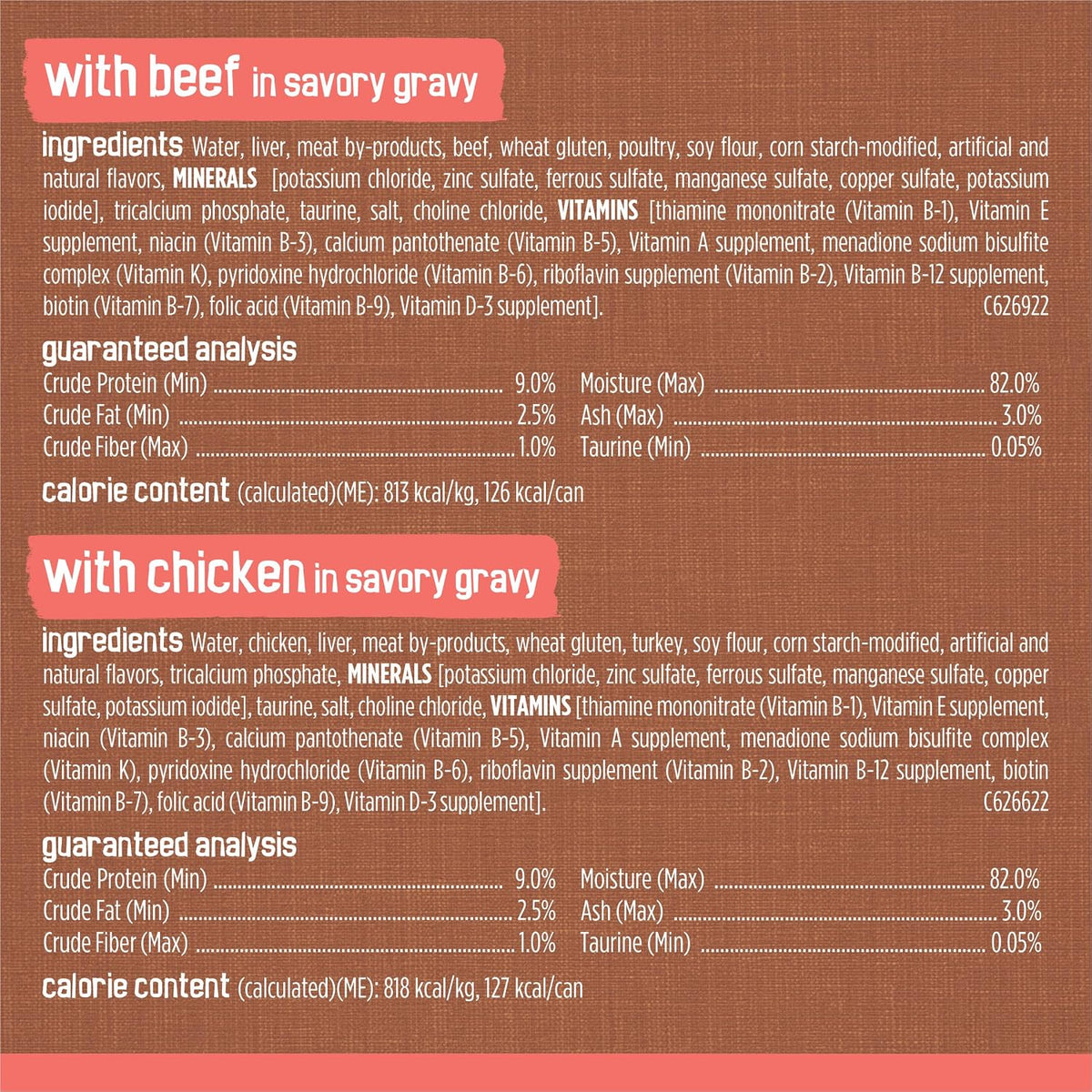 Purina Friskies Extra Gravy Wet Cat Food Chunky Variety, (24) 5.5 oz. Cans