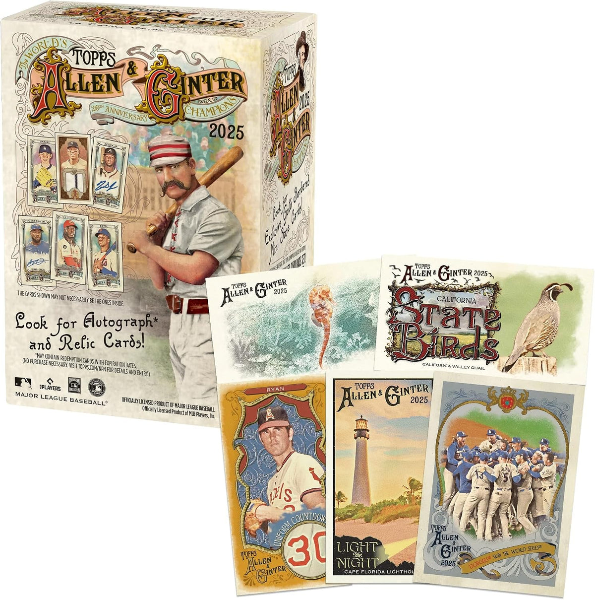 2025 Topps Allen & Ginter Baseball Factory Sealed Value Box