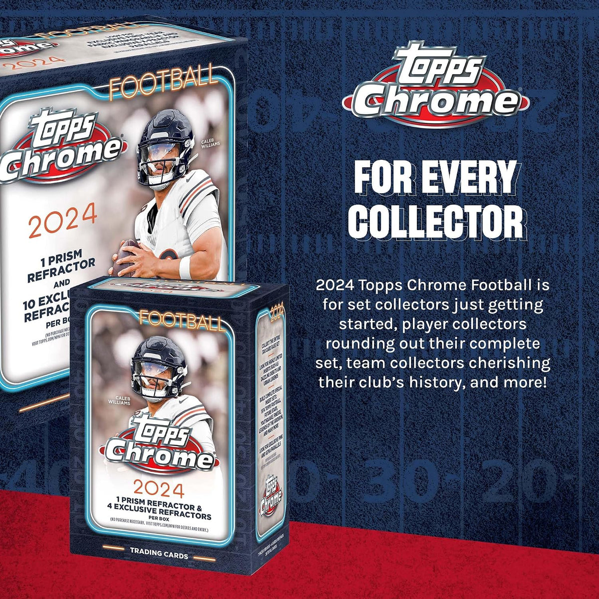 2024 Topps Chrome NFL Football Value Box