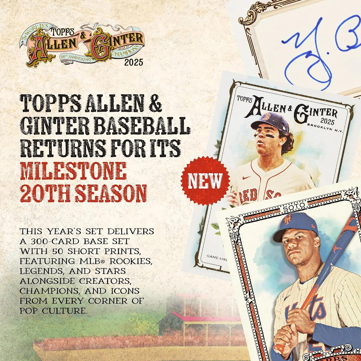 2025 Topps Allen & Ginter Baseball Factory Sealed Value Box