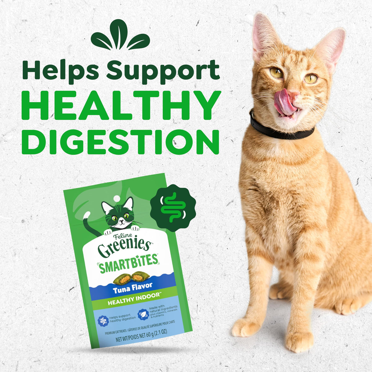 Greenies Feline Smartbites Healthy Indoor Cat Treats, Chicken, 4.6 oz