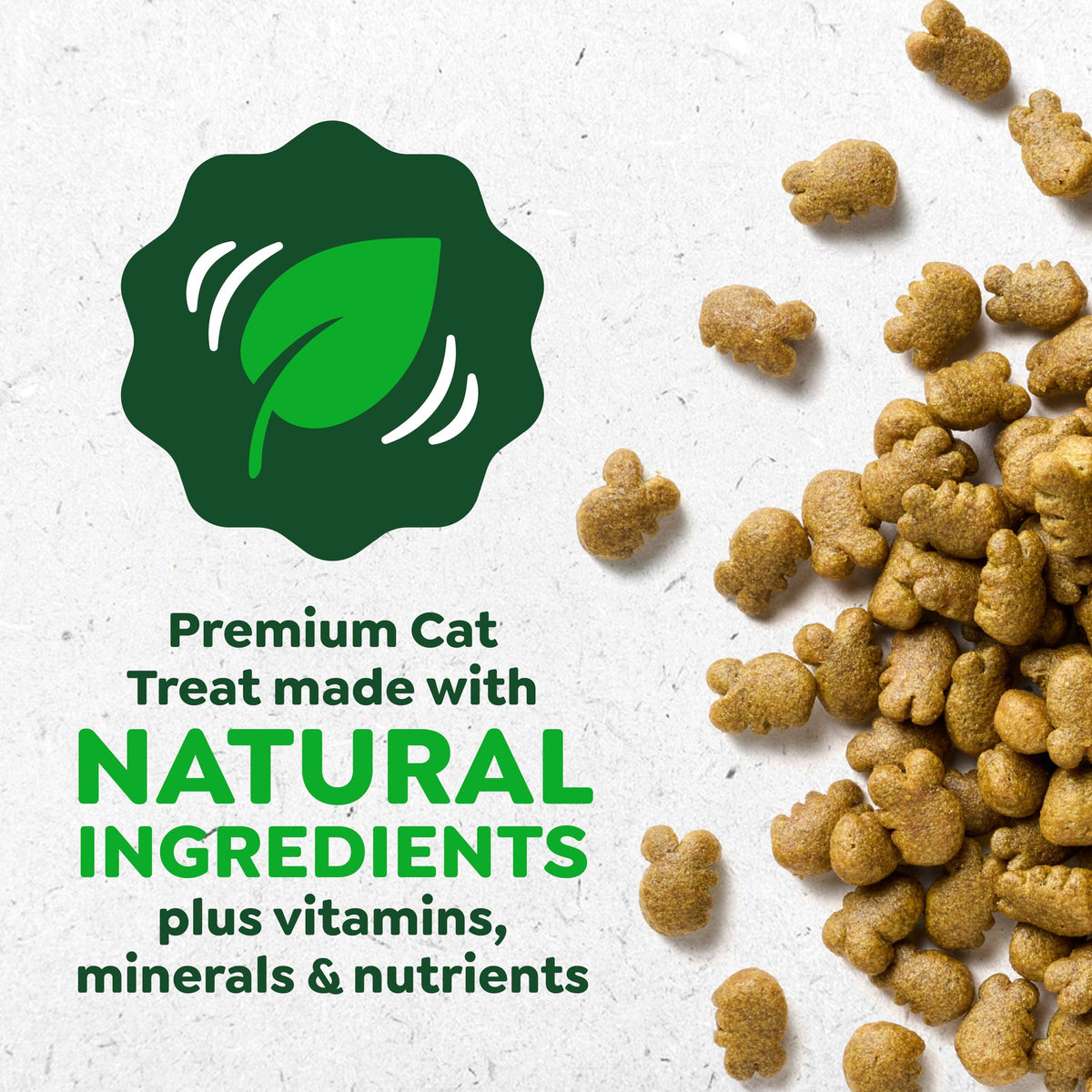 Greenies Feline Natural Dental Cat Treats, Catnip Flavor, 4.6 oz