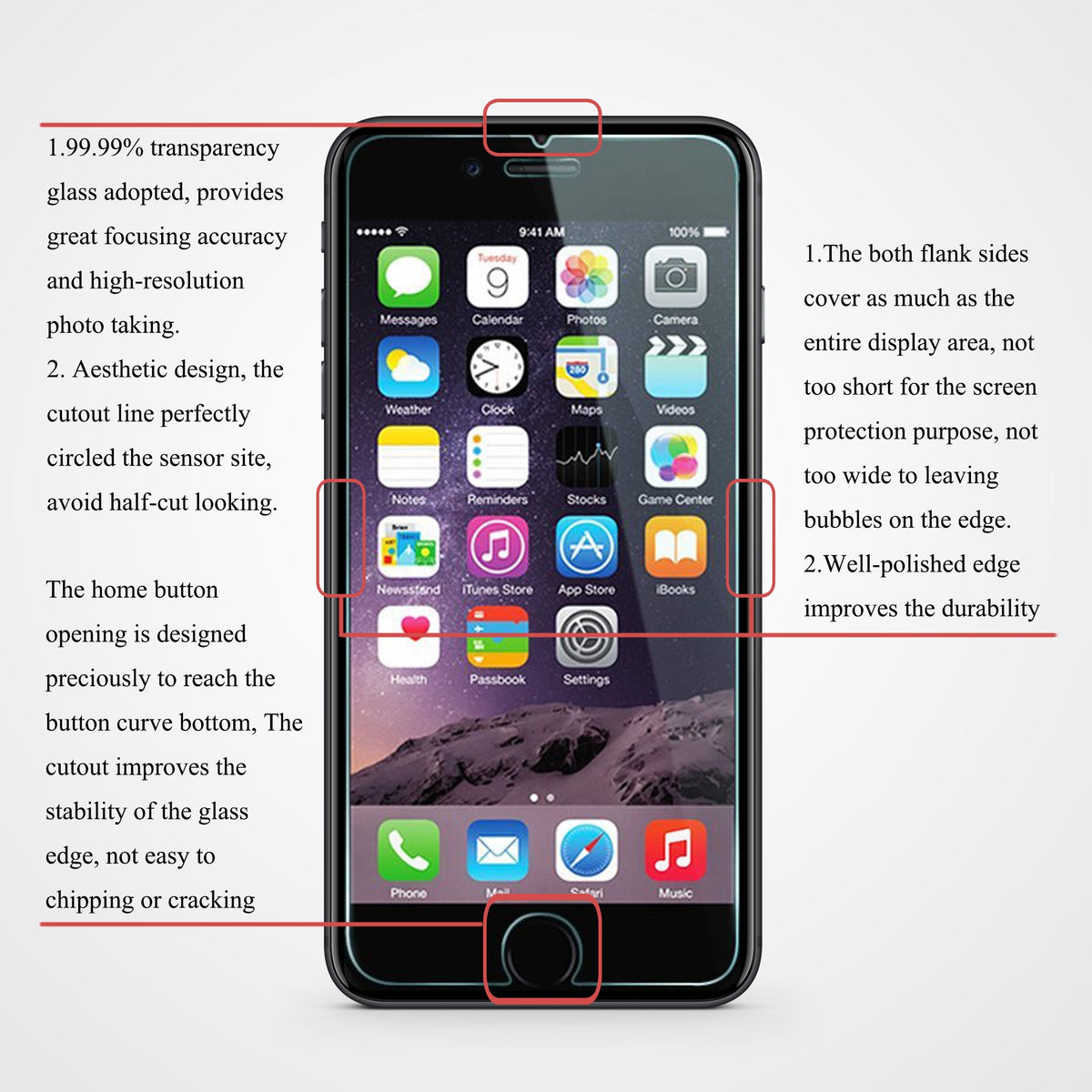 Ailun 3 Pack Screen Protector for iPhone 16 / iPhone 15 / iPhone 15 Pro