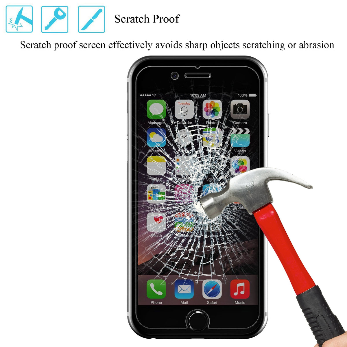 Ailun 3 Pack Privacy Screen Protector for iPhone 17 Pro Max, Tempered Glass