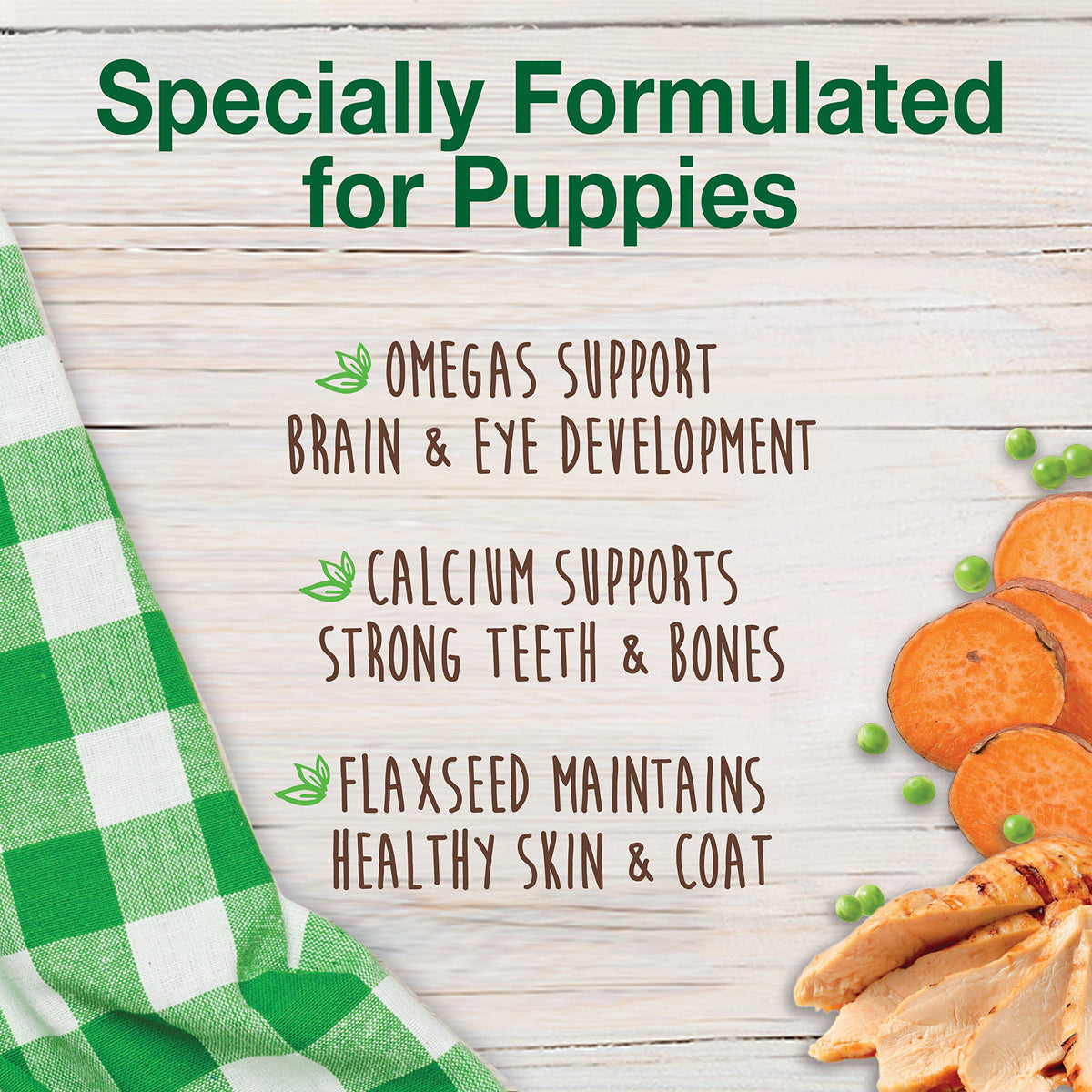 Nylabone Healthy Edibles Puppy Dog Treats Variety Pack, 3 Count